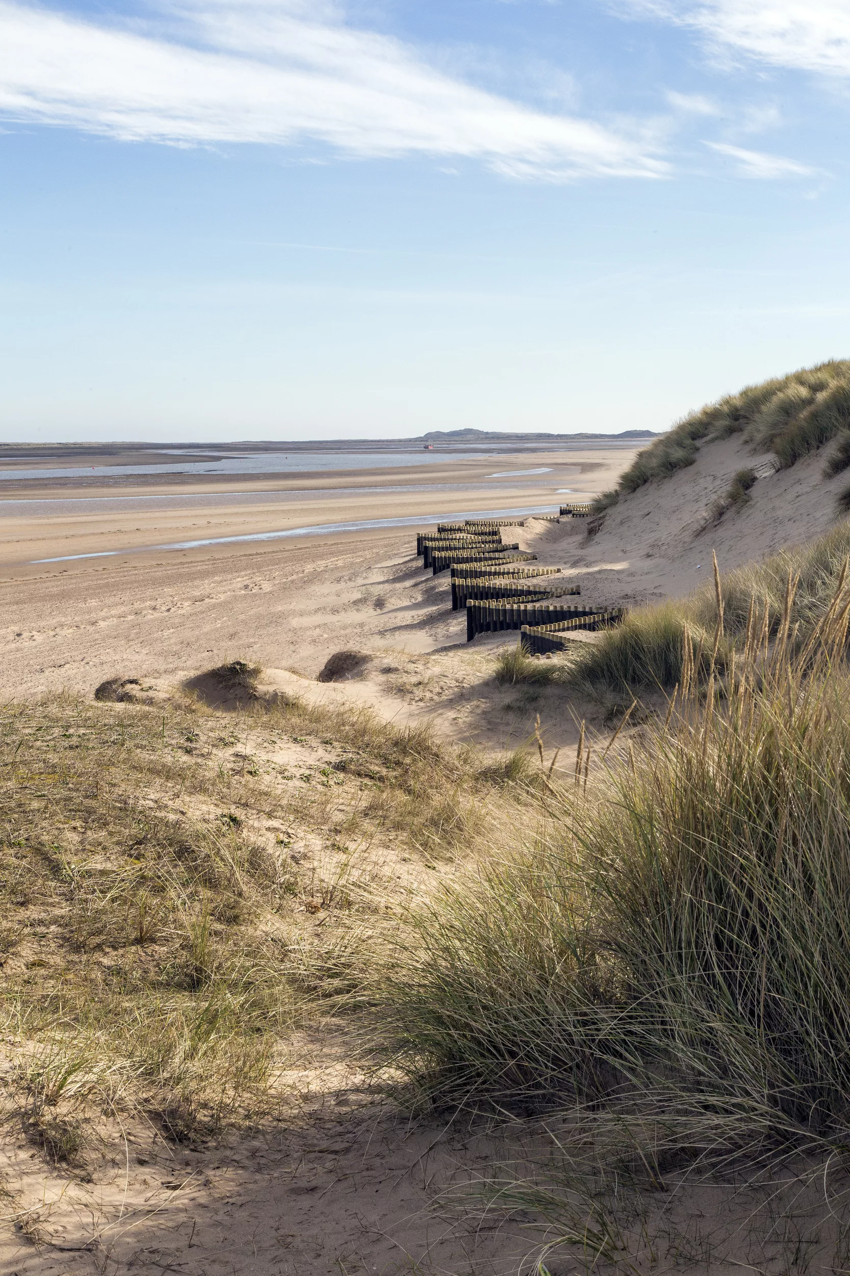 Sand dunes at Brancaster beach
