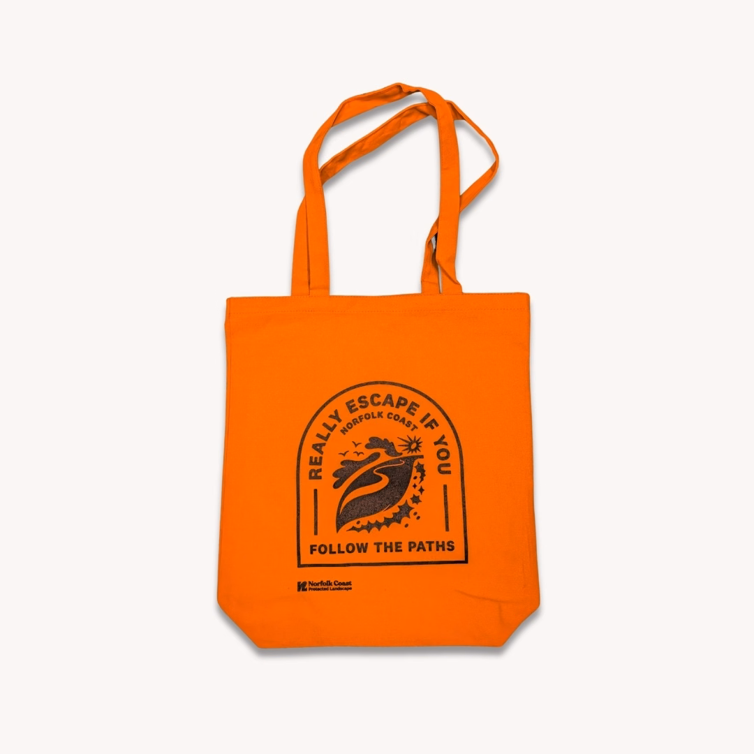 Follow the Paths canvas bag